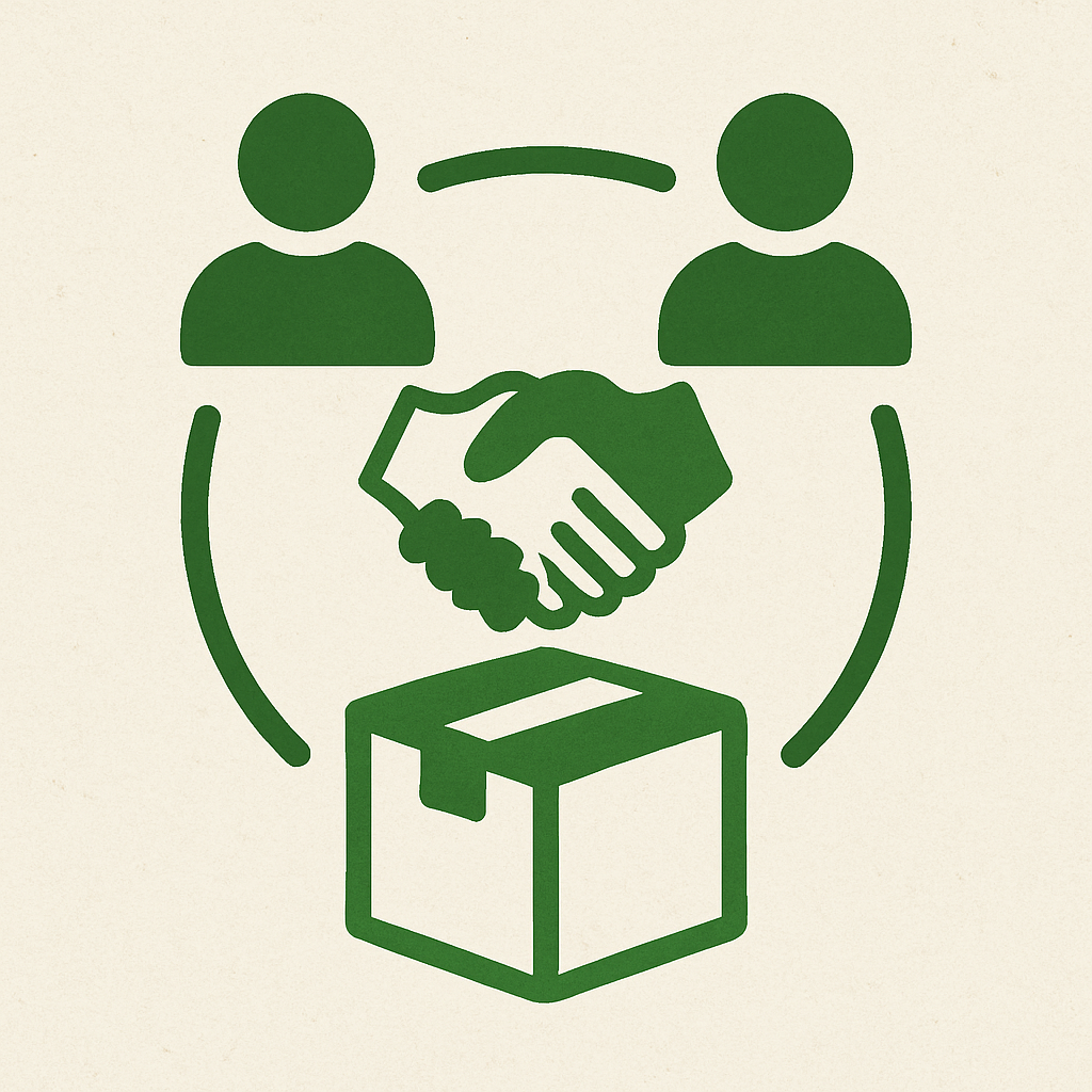 Illustration of vendor packaging collaboration